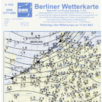 Bild einer Berliner Wetterkarte